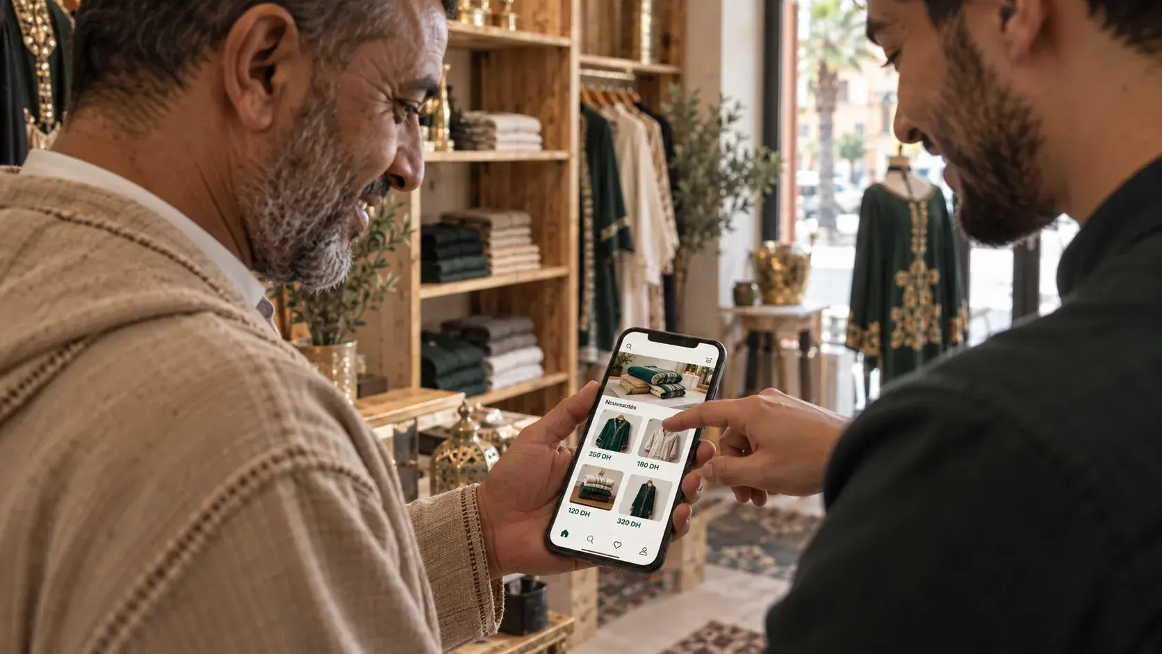 Votre application en ligne sur l’App Store et Google Play